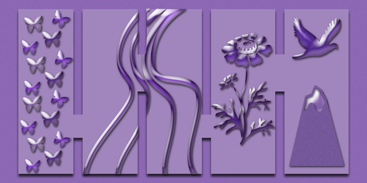 Profile Header Purple