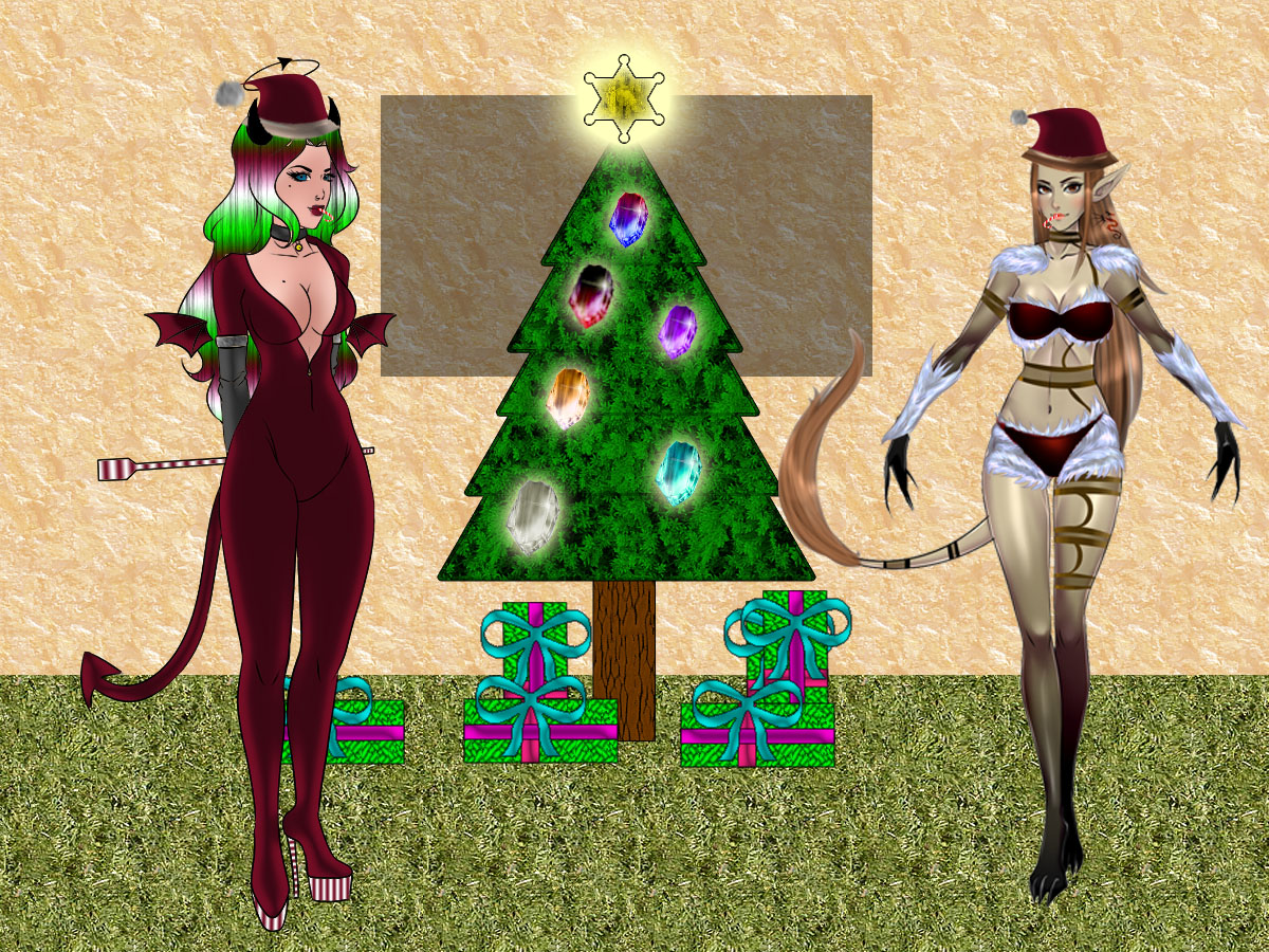 Christmas bad lady and Gypsy