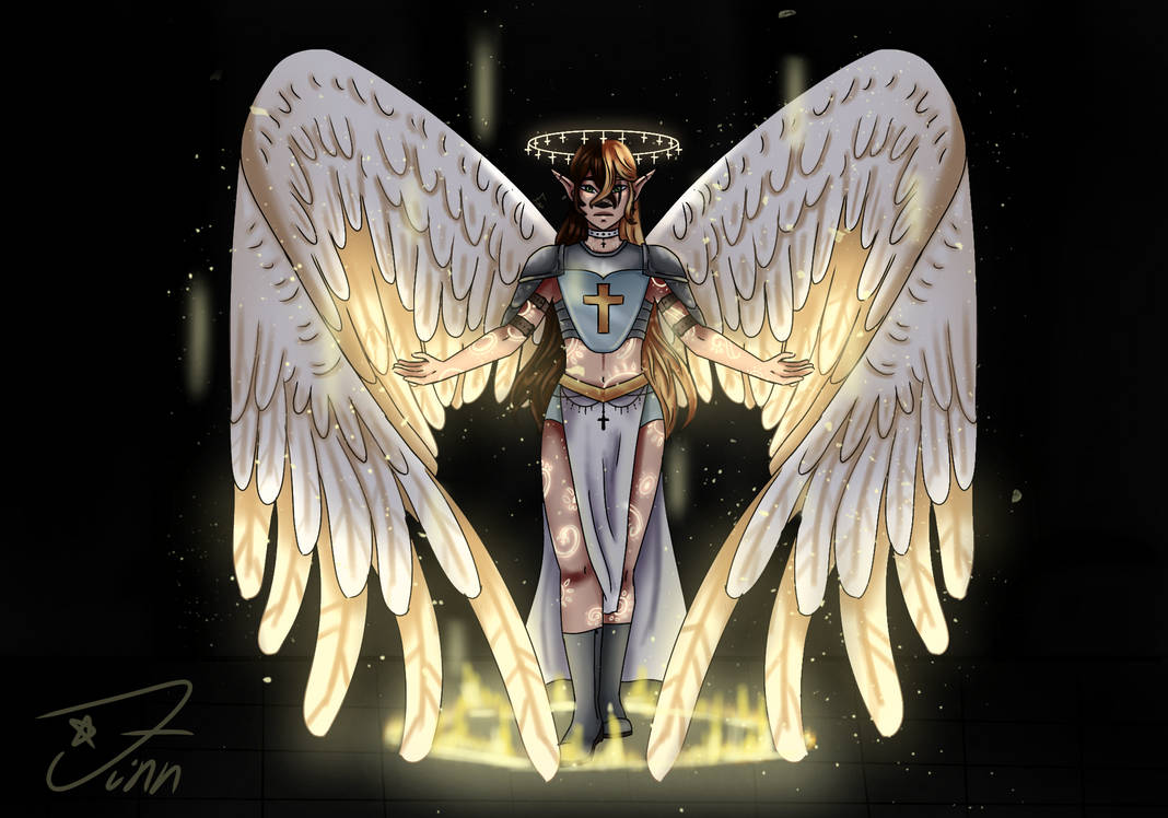 Angelic Guard Guard angel by Cosmicwolf3600 on DeviantArt