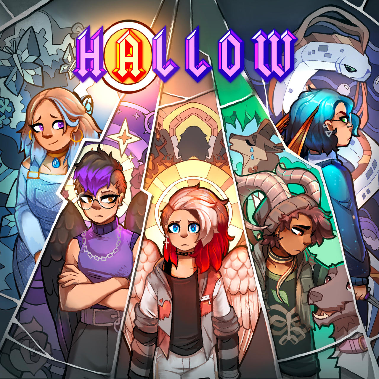 Hallow | Cover by SacredRoses-Art on DeviantArt
