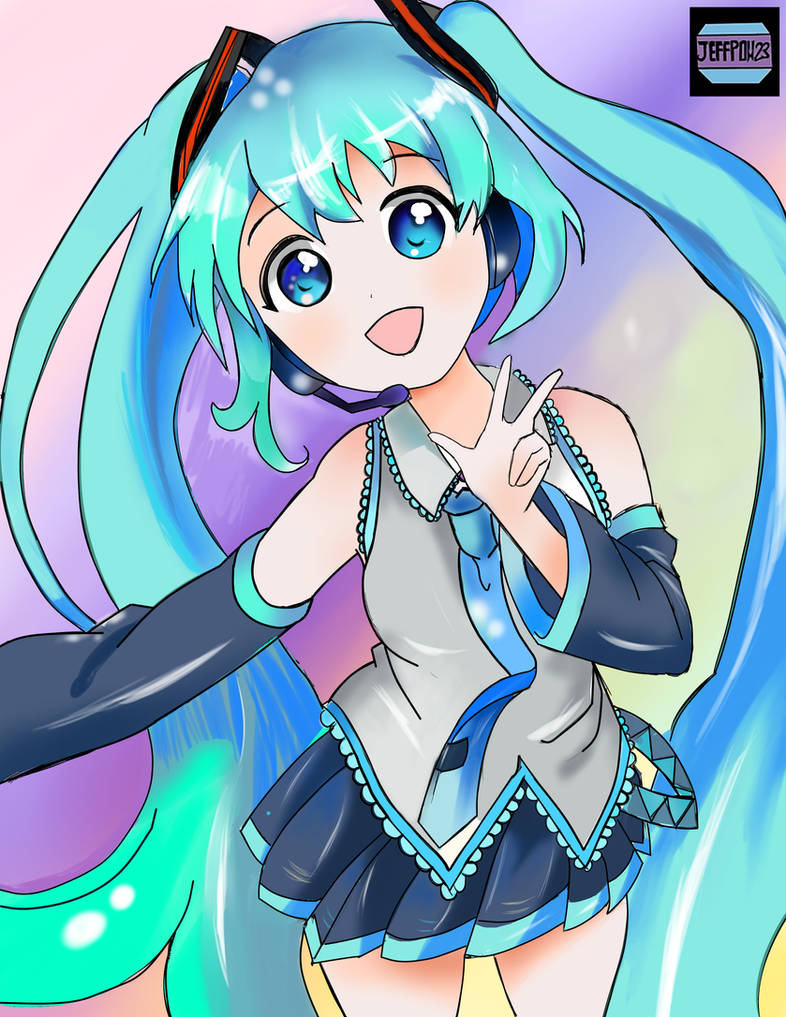 Miku Color Code Hatsune Miku In Color by jeffpow23 on DeviantArt