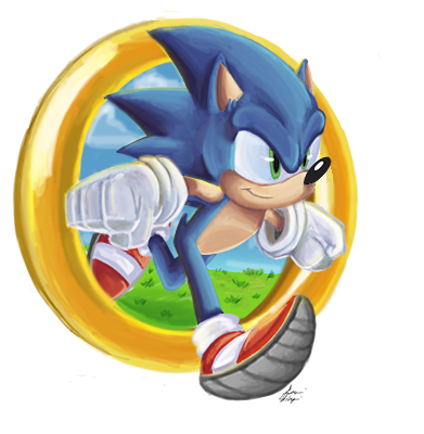 Sonic And Rings by Rasmussen891 on DeviantArt