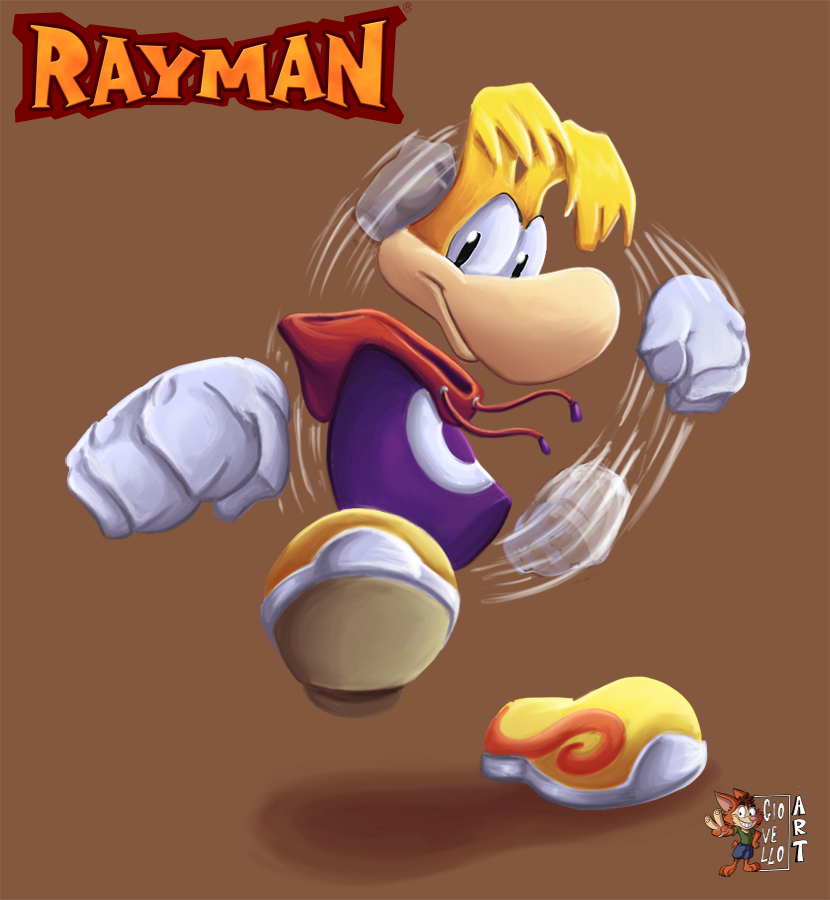 Rayman charge your fist by Rasmussen891 on DeviantArt