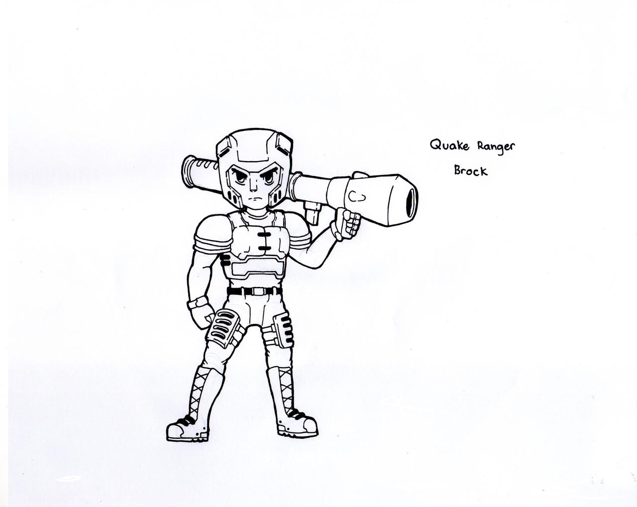 Brawl Stars Skin: Quake Ranger Brock by LezzyMania on DeviantArt