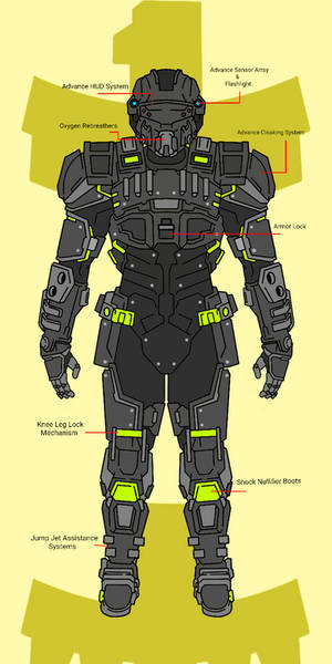 Starship Troopers - Stealth Suit