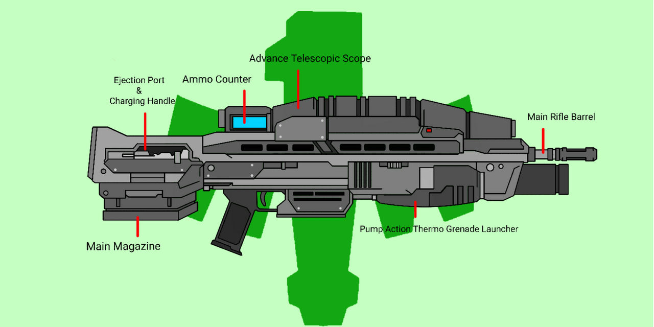 Starship Troopers - Morita III Mk.2 Assault Rifle by PLeeZY56 on DeviantArt