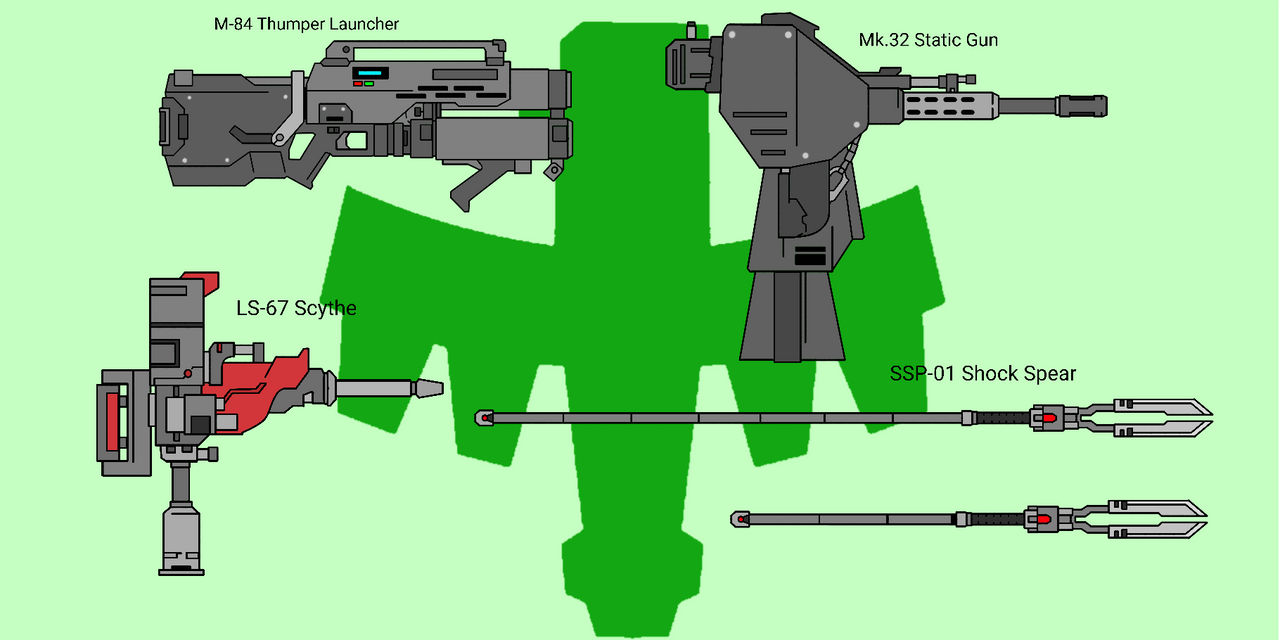 Starship Troopers - Other Weapons used by M.I by PLeeZY56 on DeviantArt