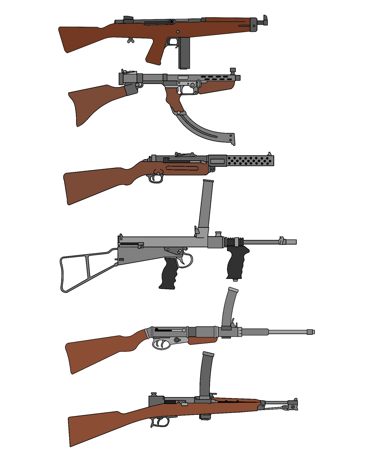 Machine Gun Deviantart Epsilon: Drifter - Sub-Machine Guns by LezzyMania on DeviantArt