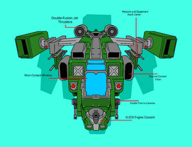 Starship Troopers - Dr-7 Dropship