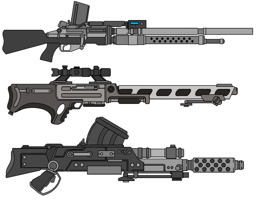 Heavy Gear - Sniper Rifles and Anti Gear Rifles by LezzyMania on DeviantArt