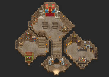 rpg maker desert cave fortress by ChampGaming