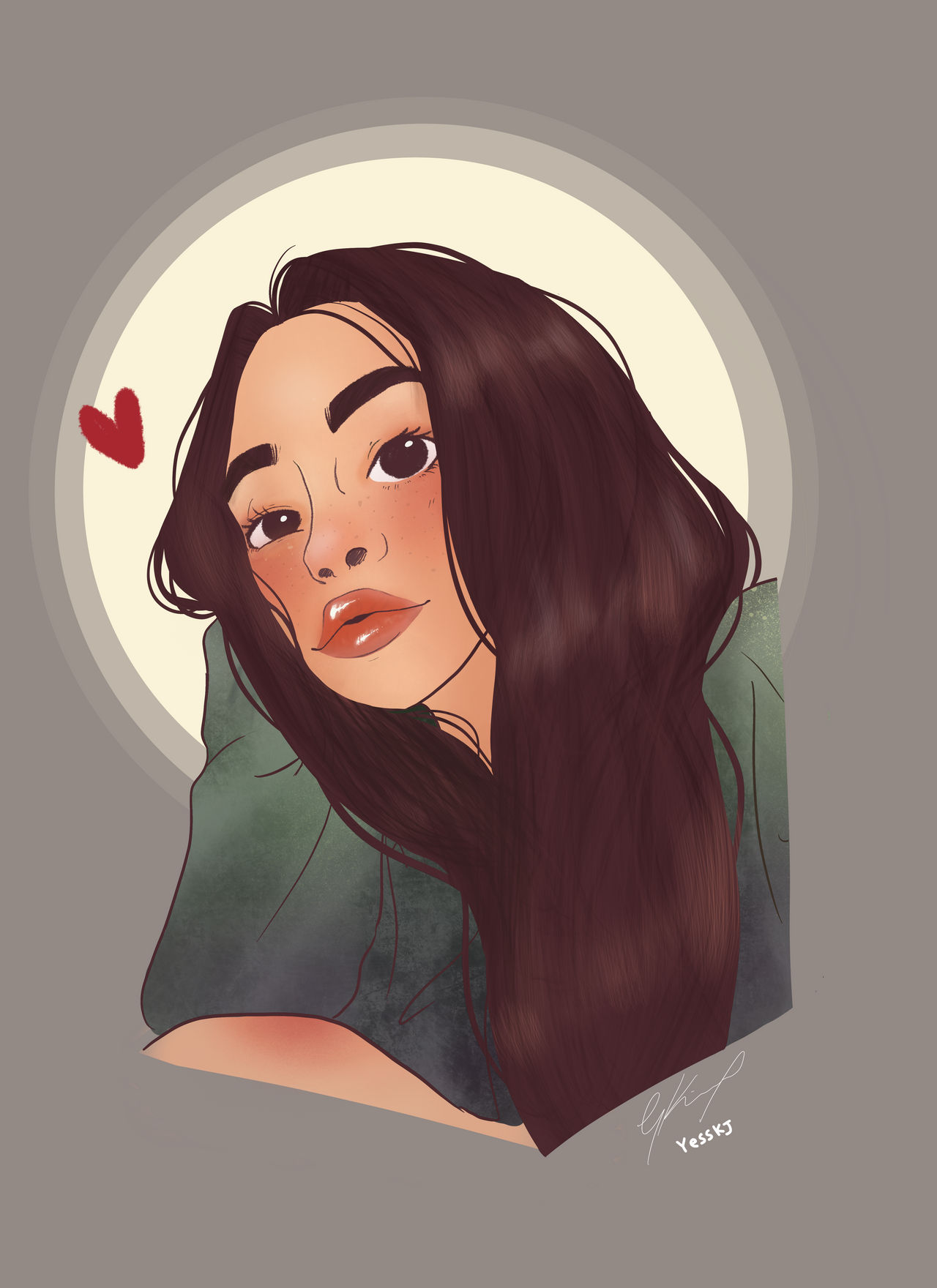 Random pinterest girl fanart by yesskj on DeviantArt