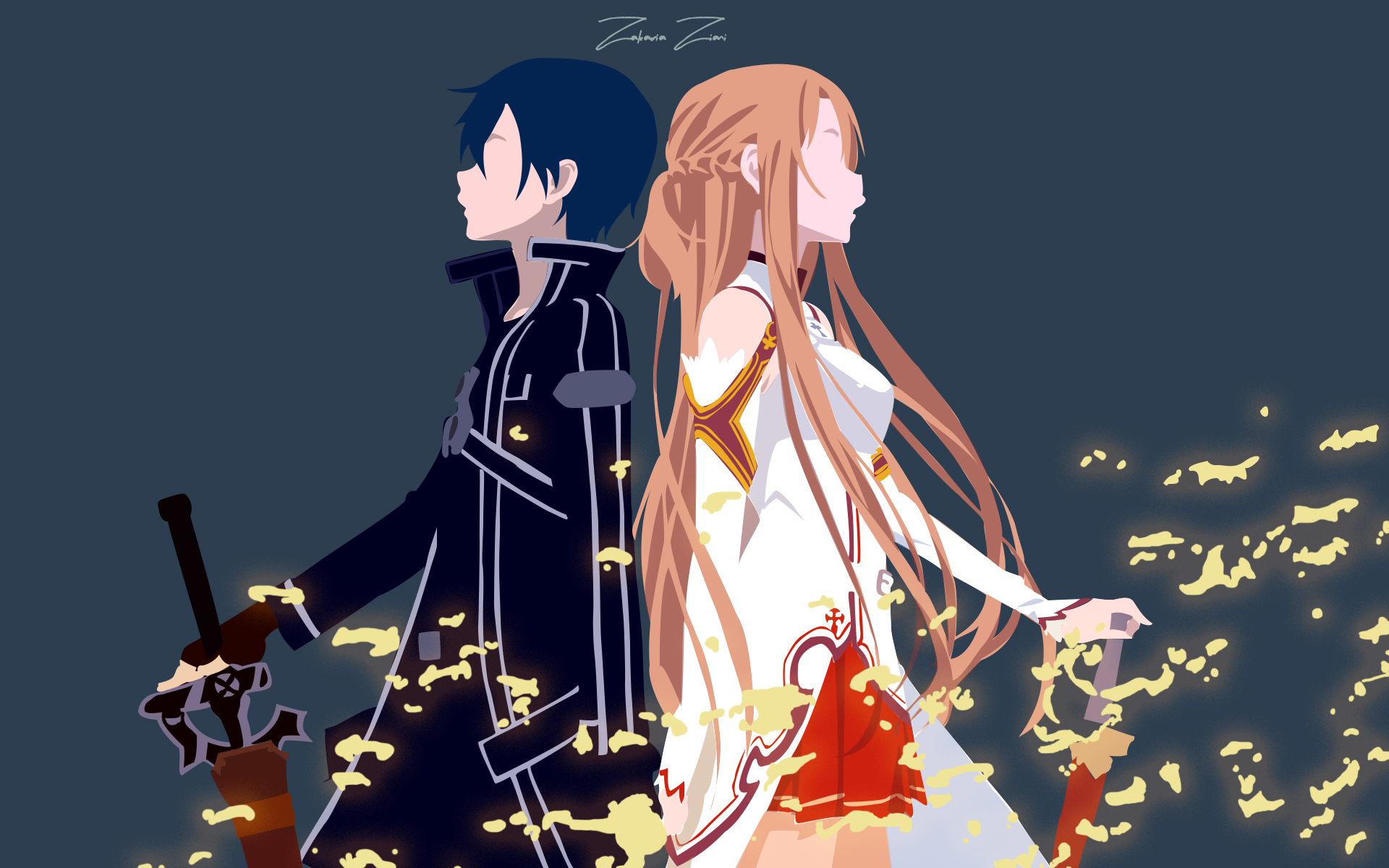 Sword Art Online Minimalistic Art by The-Otakus-Life on DeviantArt