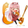 Commission - 02 Chibi (Darling in the Franxx)