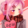 Fanart: Natsuki (Happy Valentines 2019 - DDLC)