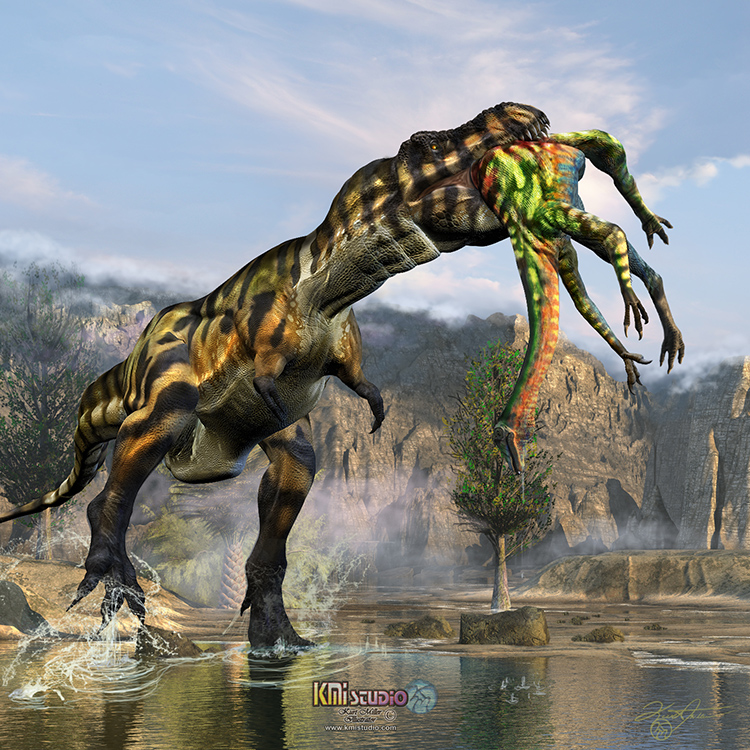 T-Rex Appetizer by KMIStudio