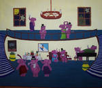 Champagne and Martinis by littlepinkelephants