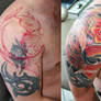 Cover up with Koi fish