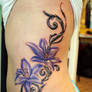 Flower tattoo feminine