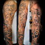 Sleeve tattoo biomechanic