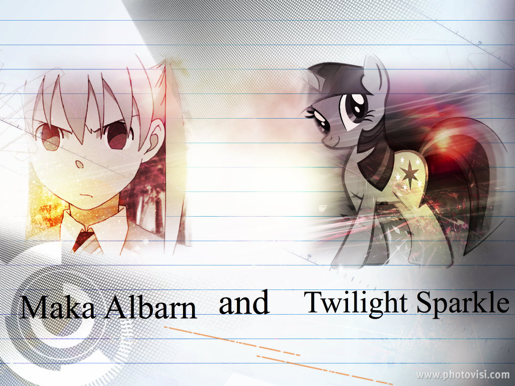 Maka Albarn and Twilight Sparkle