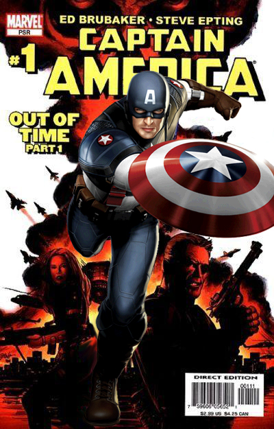 Captain America comic cover