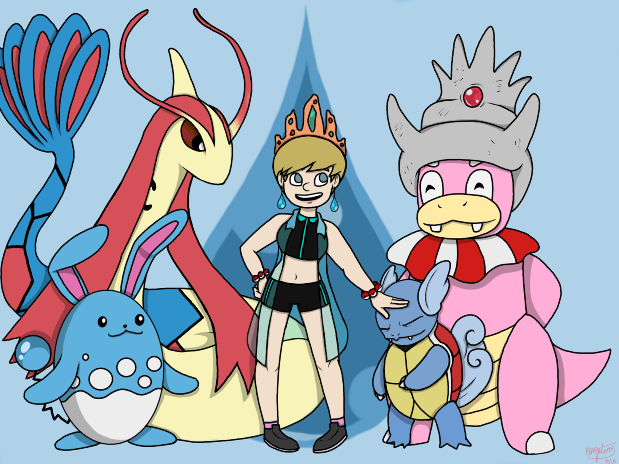 Water Type Gym Leader-Sona