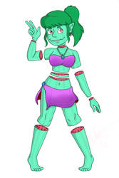 Watermelon Candy gore girl