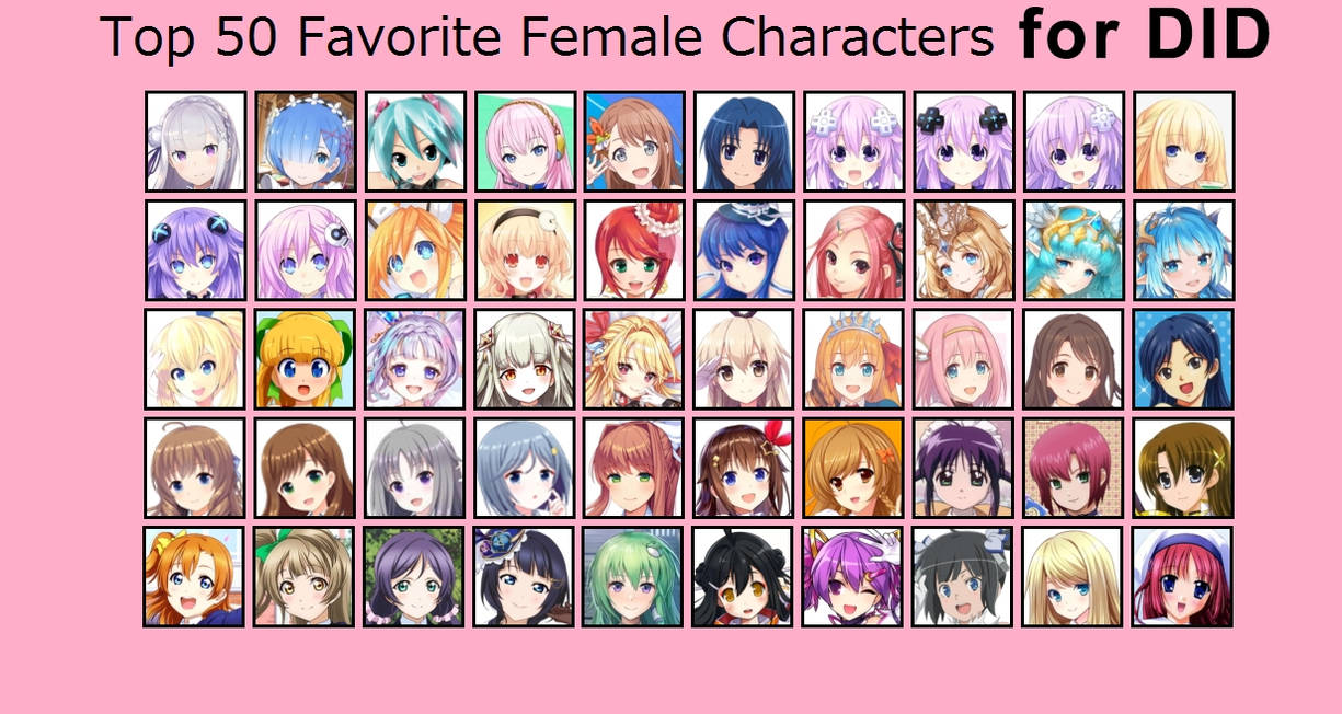 bsolder009's Top 50 DiD Chart by bsolder009 on DeviantArt