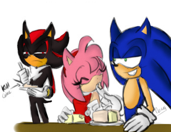 New Sonic, Shadow, Amy by ihearrrtme on DeviantArt