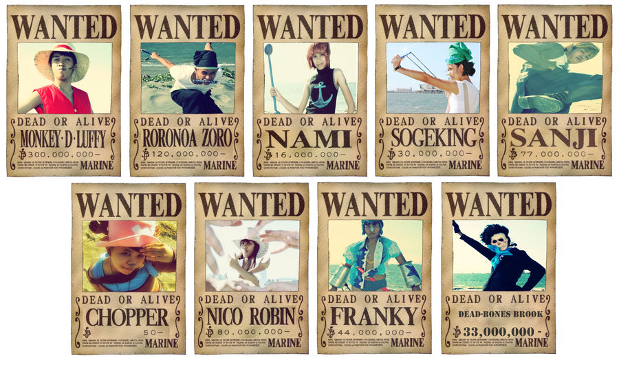 One Piece Wanted List By Elledejavu On Deviantart One Piece Wanted List By Elledejavu On Deviantart