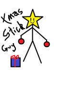 Xmas Stick Guy