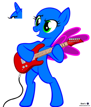 MLP Vector Base - Guitar /Free2Use