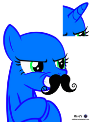 MLP Vector Base - Mustache!! Free2Use