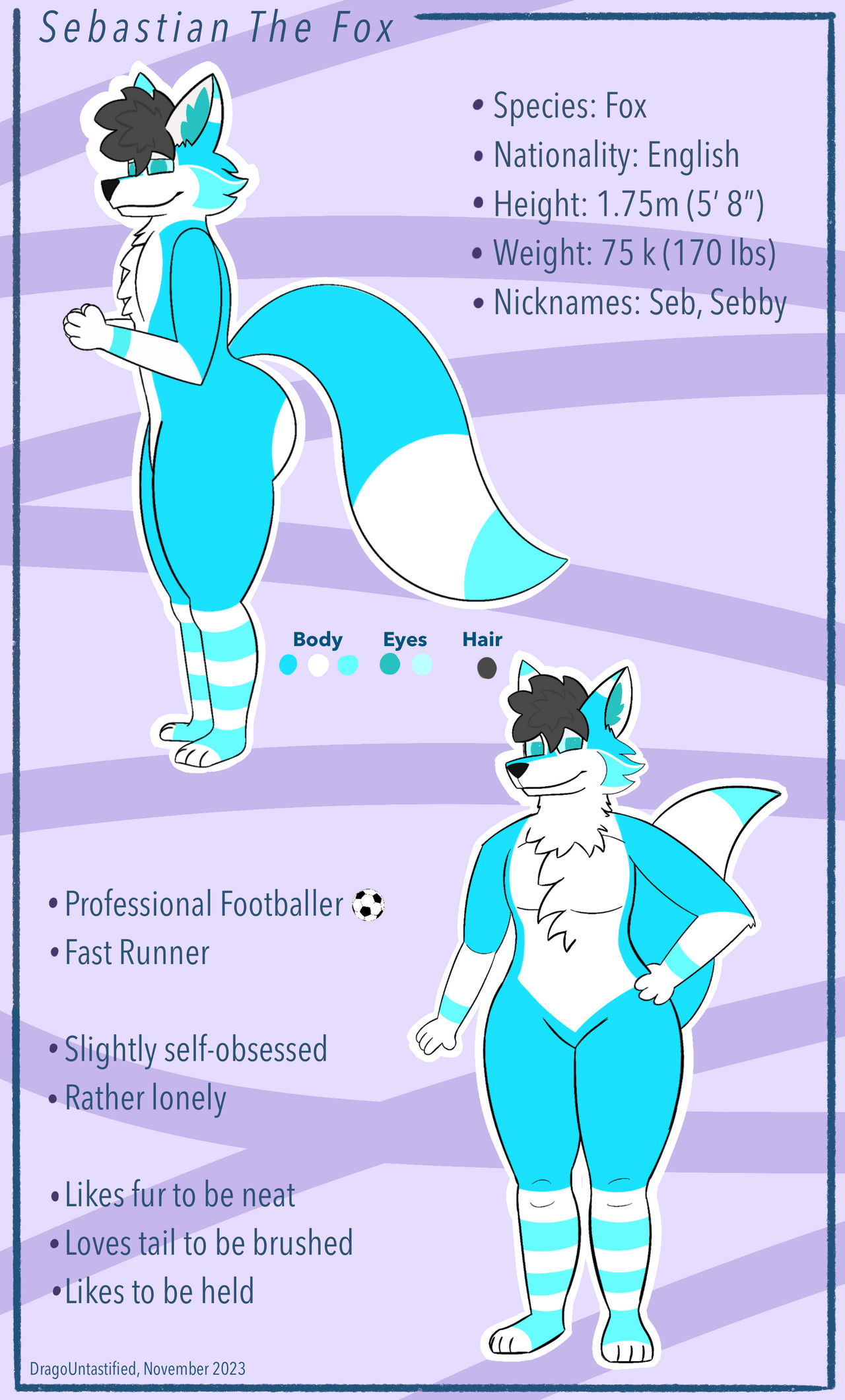 Sebby Rust New Sebby refsheet by DragoUntastified on DeviantArt