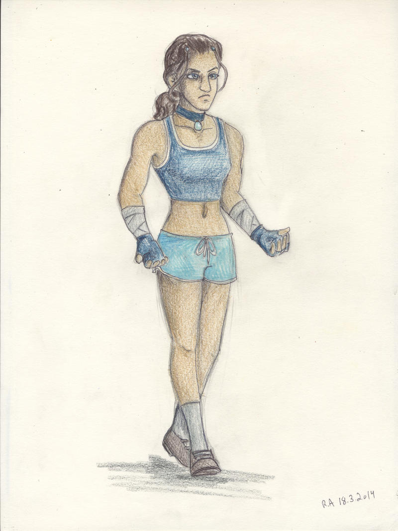 Kickboxer Katara