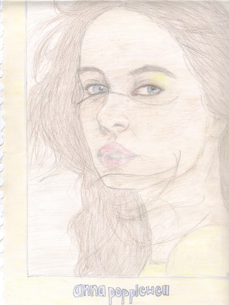 Anna Popplewell Drawing