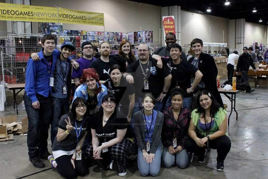 Funimation Booth FUNimation Booth Kastucon 2013 by KiamaSamoyi on DeviantArt