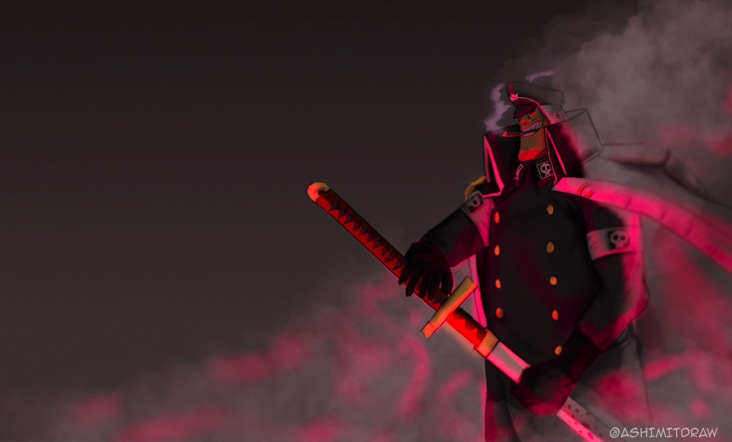 Shiryu One Piece by ashimitdraws on DeviantArt