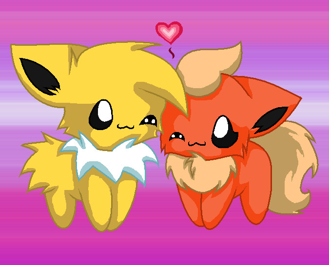 Jolteon and Flareon