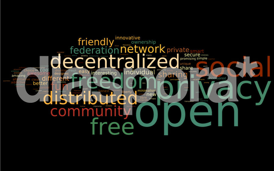 Diaspora Crowdsourced Wordle by naesk
