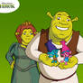 DWA Crossover - Shrek, Fiona, Poppy and Branch