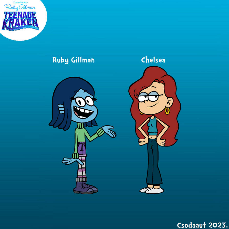 RGTK - Ruby Gillman and Chelsea in TLH style by Csodaaut on DeviantArt