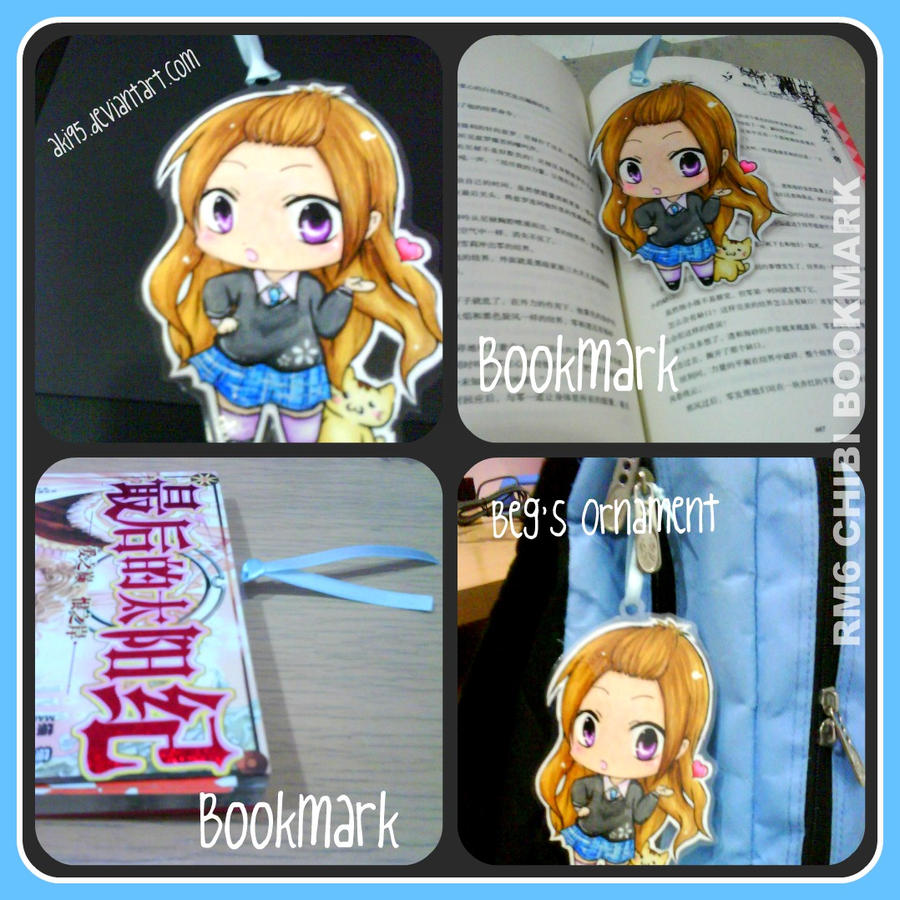 Sample Chibi Bookmark By Aki95 On DeviantArt