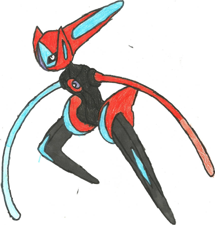 Deoxys Speed Form Coloured By CoolMan666 On DeviantArt deoxys-speed-form-coloured-by-coolman666-on-deviantart
