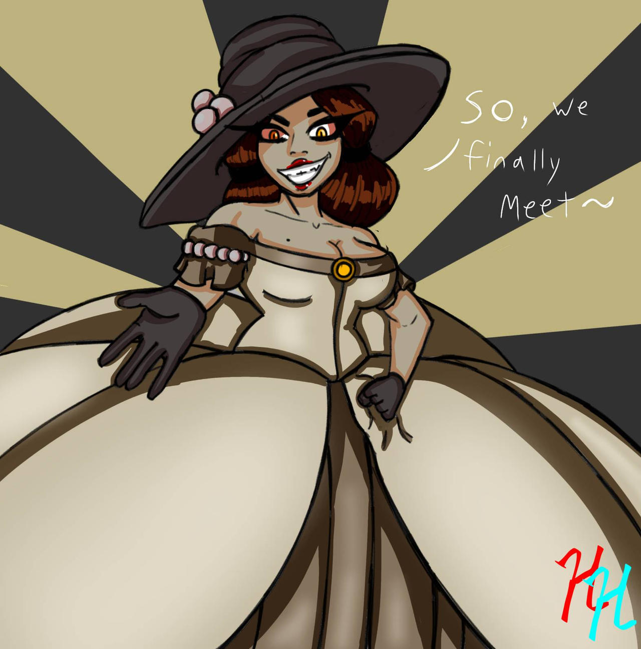 Lady Dimitrescu Dress Art! by FrosetHopcroft on DeviantArt Lady Dimitrescu Dress Art! by FrosetHopcroft on DeviantArt