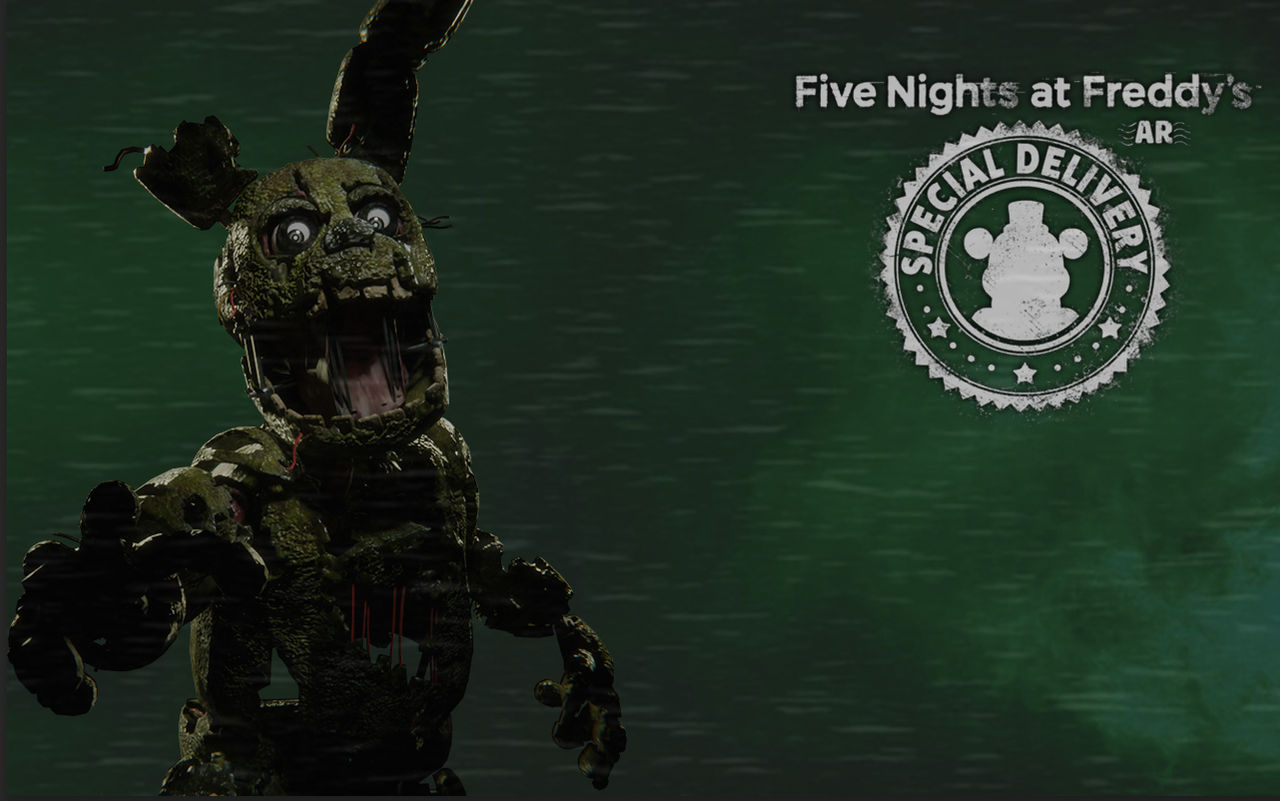 Springtrap Ar Version FNaF AR Springtrap Wallpaper by FNaFARWallpapers on DeviantArt