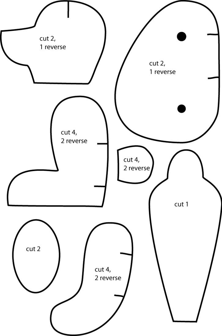 Simple teddy bear pattern by azaleapoena on DeviantArt 26-best-sewing-patterns-for-teddy-bears-12-free-pdfs