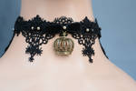 Classic lolita crown choker by trich