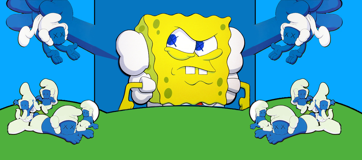 KAWS REMIX killer spongebob by bradjolly on DeviantArt KAWS REMIX killer spongebob by bradjolly on DeviantArt
